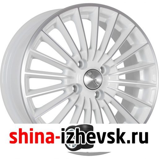 Колесный диск СКАД Веритас 6xR15 5×100 ET38 DIA57.1 белый с полированной лицевой частью в Ижевске
